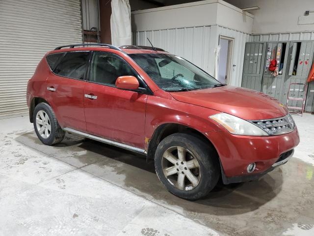 JN8AZ08T46W400663 - 2006 NISSAN MURANO SL MAROON photo 4