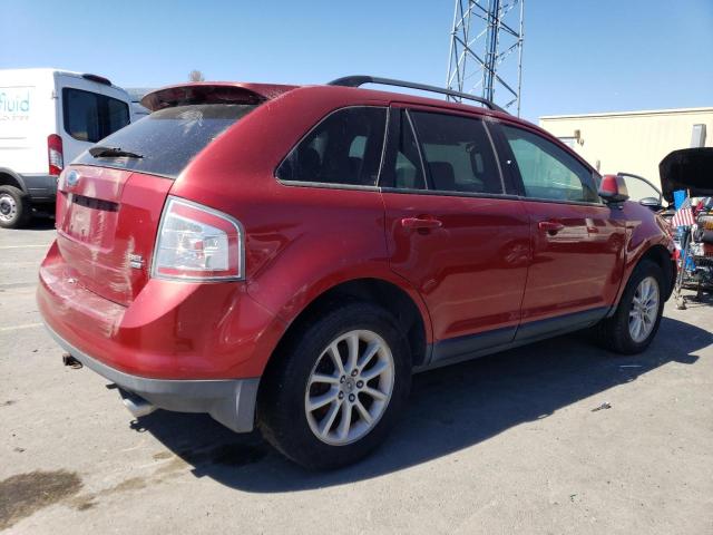 2FMDK48C07BA50693 - 2007 FORD EDGE SEL RED photo 3