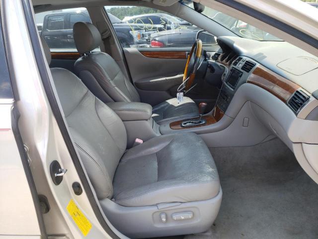 JTHBA30G955057133 - 2005 LEXUS ES 330 SILVER photo 5