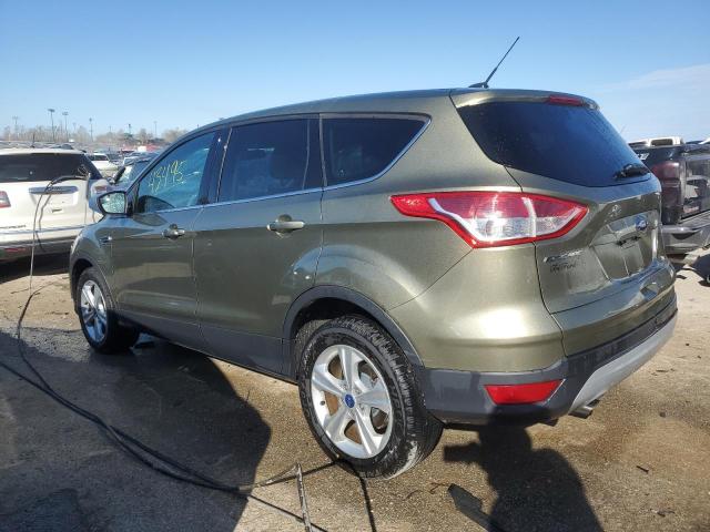 1FMCU0GX1DUD53765 - 2013 FORD ESCAPE SE GREEN photo 2