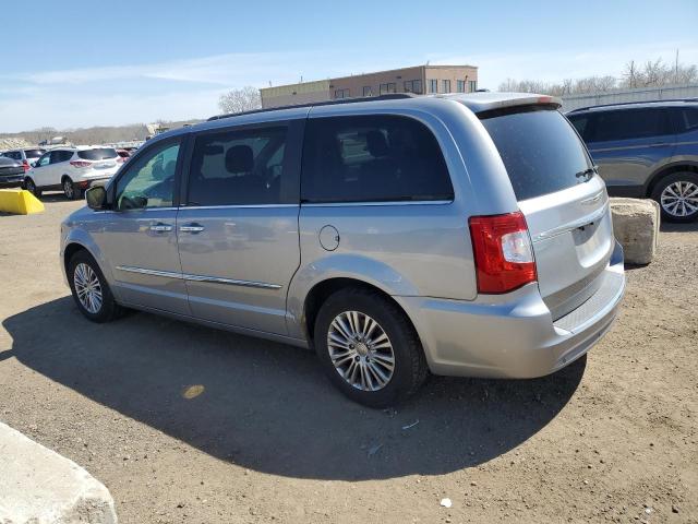 2C4RC1CG3DR643032 - 2013 CHRYSLER TOWN & COU TOURING L SILVER photo 2