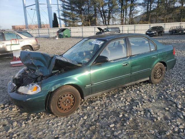 2HGEJ661XYH597401 - 2000 HONDA CIVIC BASE GREEN photo 1