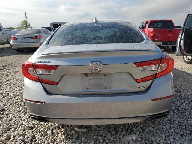 1HGCV1F34LA013940 - 2020 HONDA ACCORD SPORT GRAY photo 6