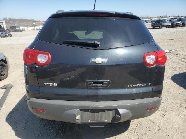 1GNLRGED2AJ266386 - 2010 CHEVROLET TRAVERSE LT BLACK photo 6