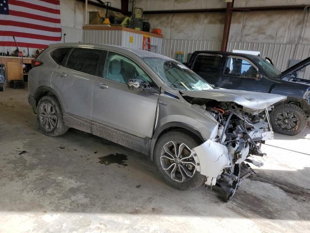 7FART6H54ME033743 - 2021 HONDA CR-V EX SILVER photo 4