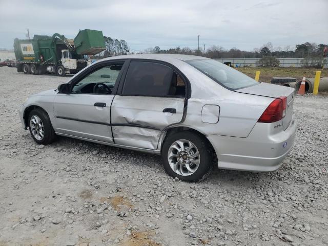 2HGES16384H553165 - 2004 HONDA CIVIC DX VP SILVER photo 2