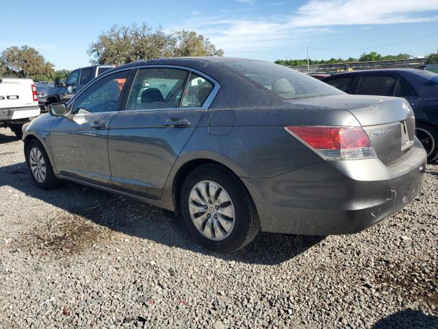 1HGCP26319A092797 - 2009 HONDA ACCORD LX GRAY photo 2