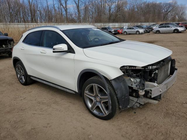 WDCTG4GB8FJ056630 - 2015 MERCEDES-BENZ GLA 250 4MATIC WHITE photo 4