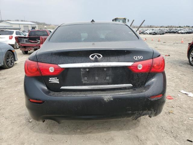 JN1BV7AP2FM358932 - 2015 INFINITI Q50 BASE BLACK photo 6