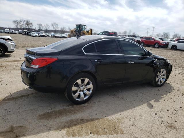 2G4GS5EV5C9134647 - 2012 BUICK REGAL PREMIUM BLACK photo 3