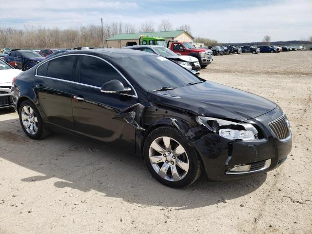 2G4GS5EV5C9134647 - 2012 BUICK REGAL PREMIUM BLACK photo 4