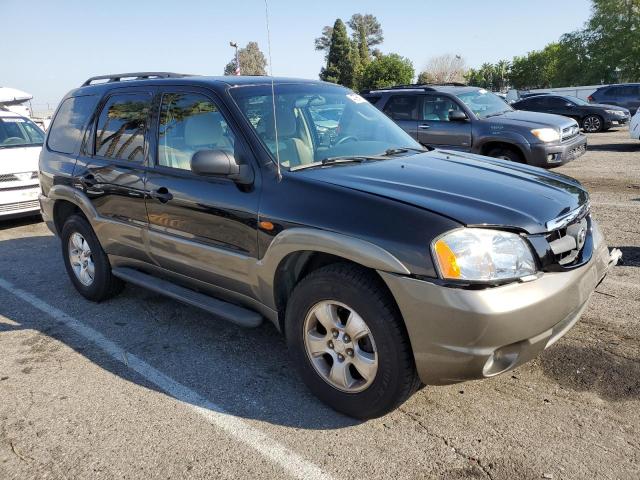 4F2CZ04143KM18253 - 2003 MAZDA TRIBUTE LX BLACK photo 4