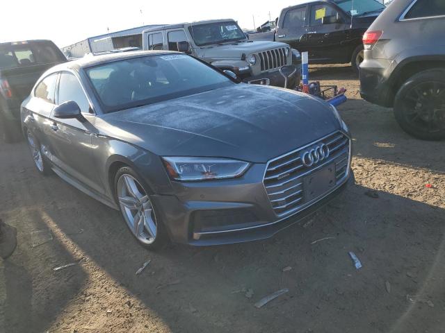 WAUENCF59JA008568 - 2018 AUDI A5 PREMIUM PLUS S-LINE GRAY photo 4