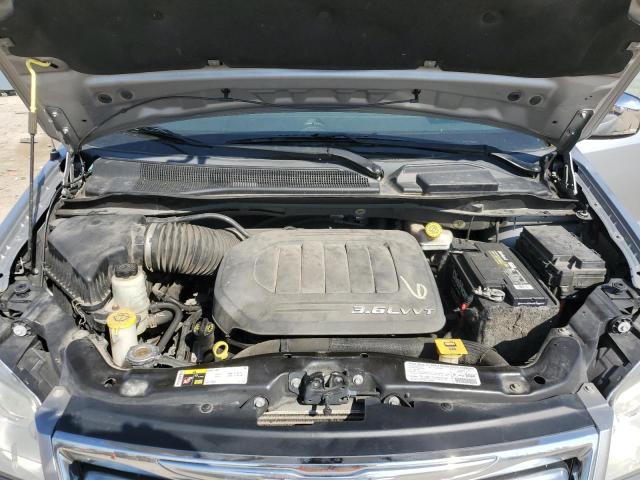 2C4RC1CG7DR647830 - 2013 CHRYSLER TOWN & COU TOURING L SILVER photo 12