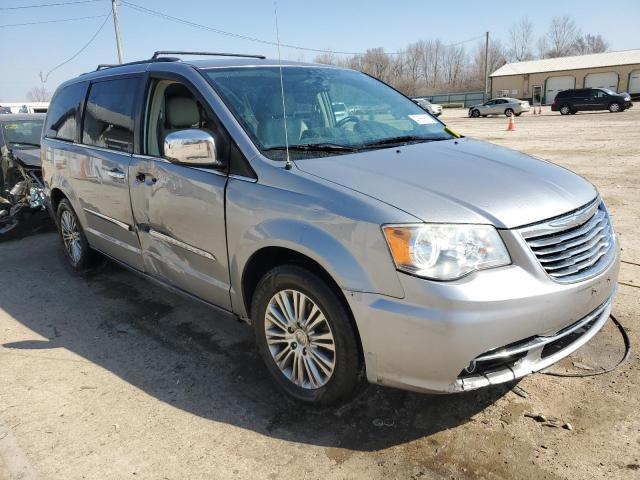 2C4RC1CG7DR647830 - 2013 CHRYSLER TOWN & COU TOURING L SILVER photo 4
