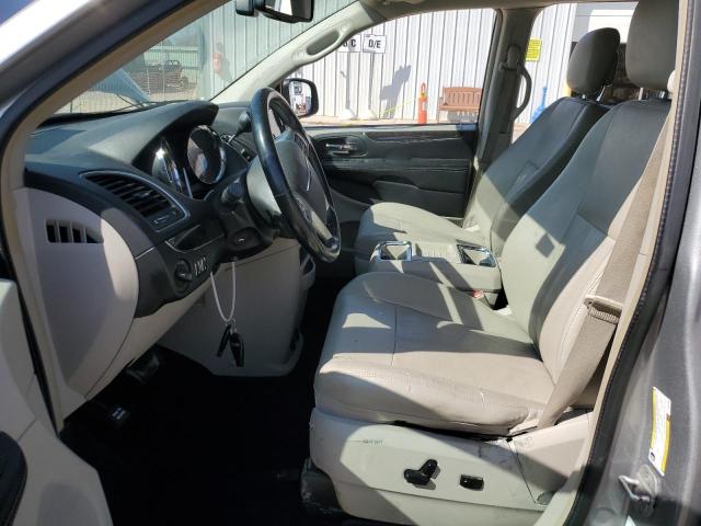 2C4RC1CG7DR647830 - 2013 CHRYSLER TOWN & COU TOURING L SILVER photo 7