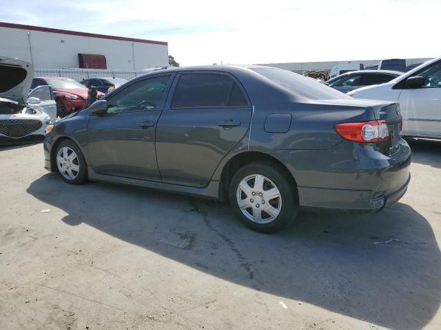 2T1BU4EEXBC734484 - 2011 TOYOTA COROLLA BASE GRAY photo 2