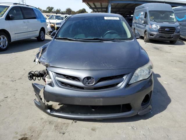 2T1BU4EEXBC734484 - 2011 TOYOTA COROLLA BASE GRAY photo 5