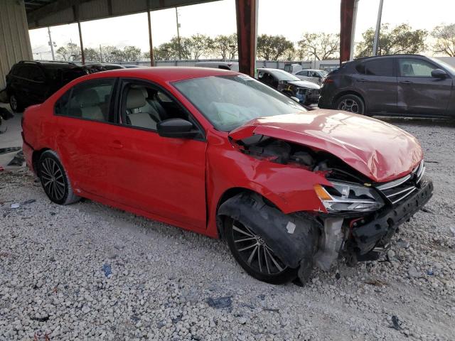 3VWD17AJ6GM338845 - 2016 VOLKSWAGEN JETTA SPORT RED photo 4