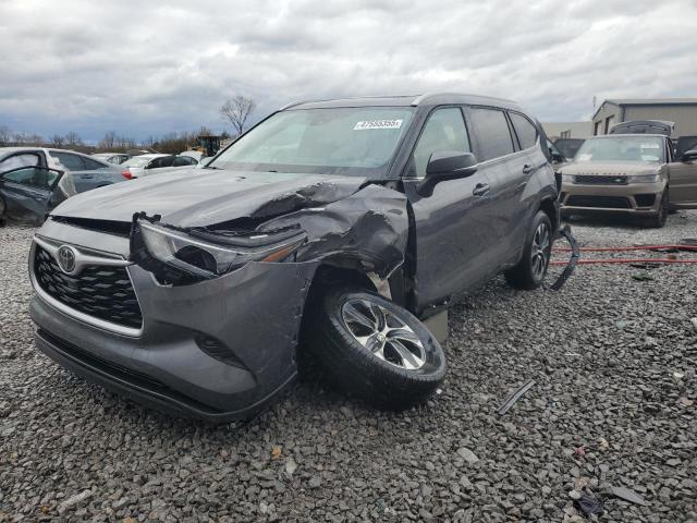 5TDGZRAH5NS114576 - 2022 TOYOTA HIGHLANDER XLE 石墨色 照片 1
