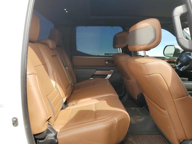 5TFMC5AB3PX001702 - 2023 TOYOTA TUNDRA CREWMAX PLATINUM თეთრი ფოტო 10