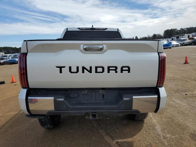 5TFMC5AB3PX001702 - 2023 TOYOTA TUNDRA CREWMAX PLATINUM თეთრი ფოტო 6