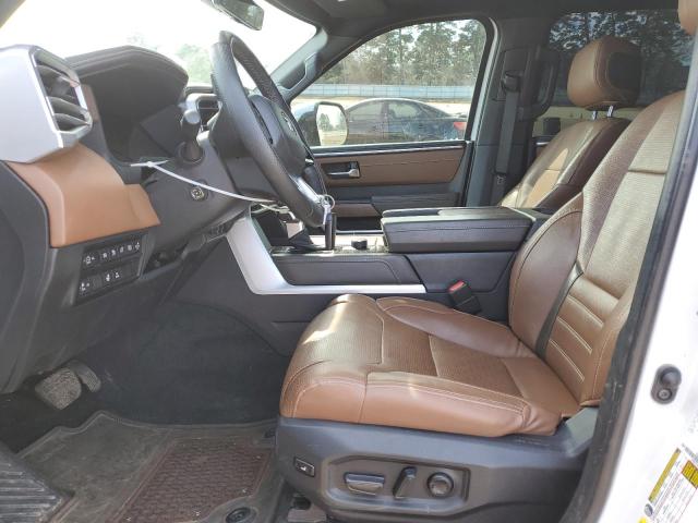 5TFMC5AB3PX001702 - 2023 TOYOTA TUNDRA CREWMAX PLATINUM თეთრი ფოტო 7