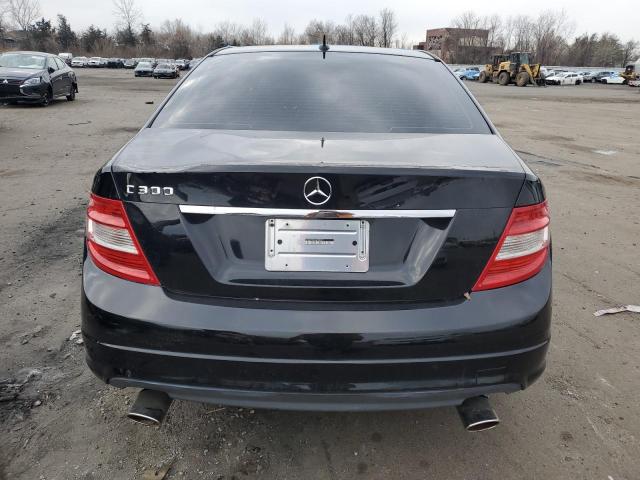 WDDGF5EB1AF382211 - 2010 MERCEDES-BENZ C 300 BLACK photo 6