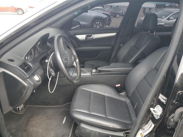 WDDGF5EB1AF382211 - 2010 MERCEDES-BENZ C 300 BLACK photo 7