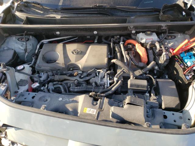 2T3RWRFV1KW033472 - 2019 TOYOTA RAV4 XLE GRAY photo 12