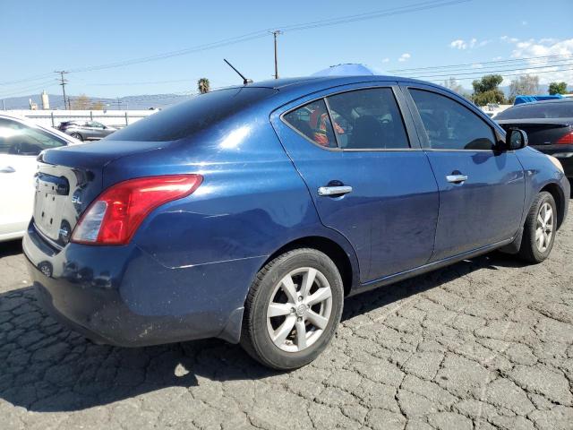 3N1CN7AP9CL860735 - 2012 NISSAN VERSA S BLUE photo 3