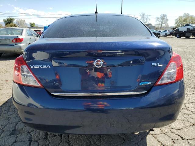 3N1CN7AP9CL860735 - 2012 NISSAN VERSA S BLUE photo 6