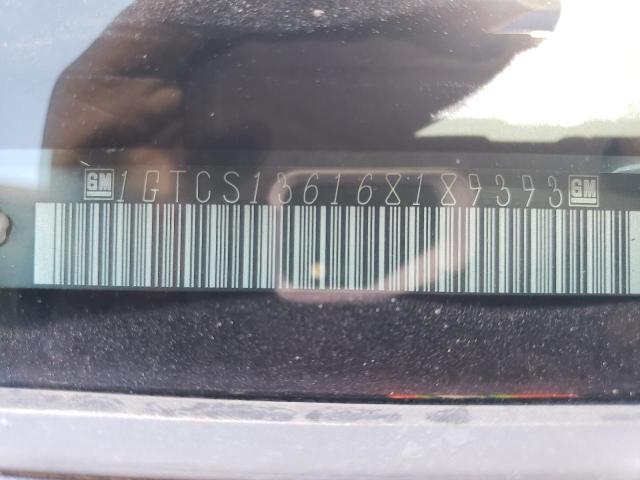 1GTCS136168189393 - 2006 GMC CANYON BLUE photo 12