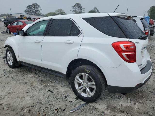 2GNALBEK2H1595555 - 2017 CHEVROLET EQUINOX LS WHITE photo 2