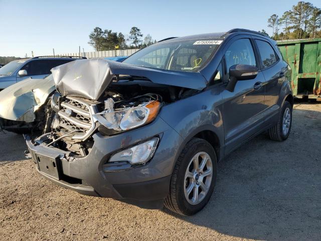 MAJ6S3GLXLC323308 - 2020 FORD ECOSPORT SE GRAY photo 1