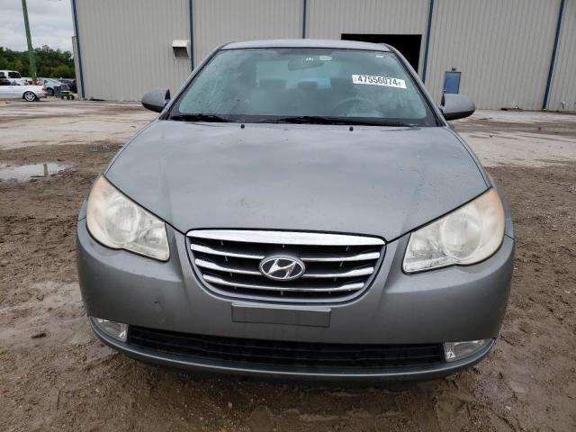 KMHDU4AD9AU133618 - 2010 HYUNDAI ELANTRA BLUE GRAY photo 5