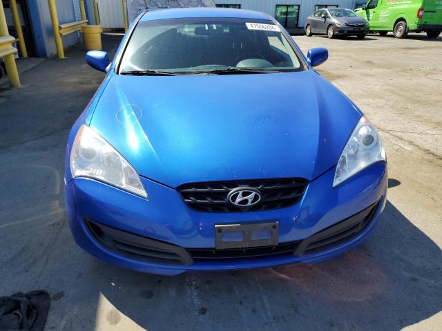 KMHHT6KDXBU045063 - 2011 HYUNDAI GENESIS CO 2.0T BLUE photo 5