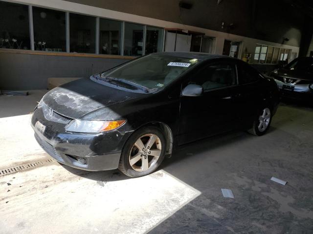 2HGFG12878H545605 - 2008 HONDA CIVIC EX BLACK photo 1