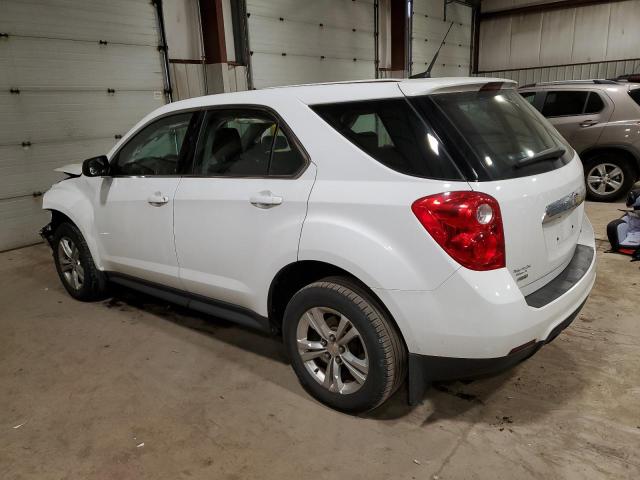 2CNFLCEC5B6472917 - 2011 CHEVROLET EQUINOX LS WHITE photo 2