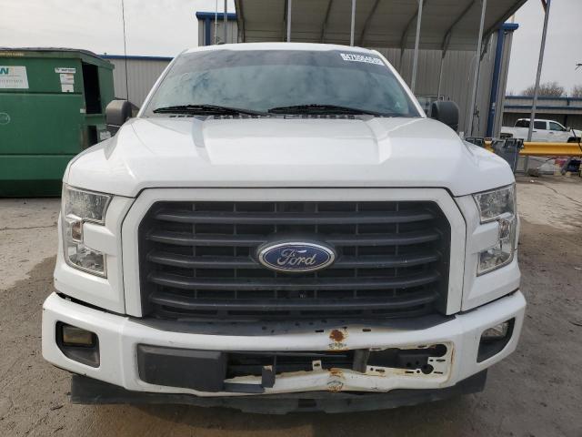 1FTEX1CP9HKC94790 - 2017 FORD F150 SUPER CAB WHITE photo 5