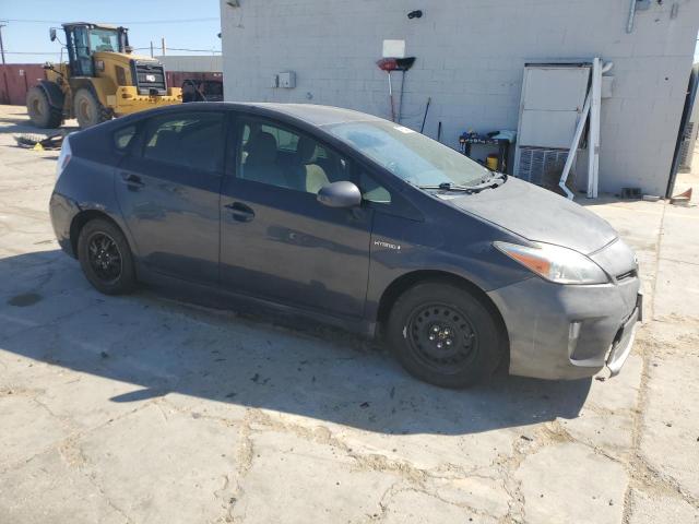 JTDKN3DU6F0405927 - 2015 TOYOTA PRIUS GRAY photo 4