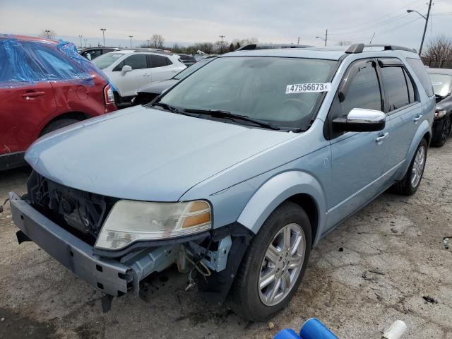 1FMDK06W38GA41955 - 2008 FORD TAURUS X LIMITED BLUE photo 1