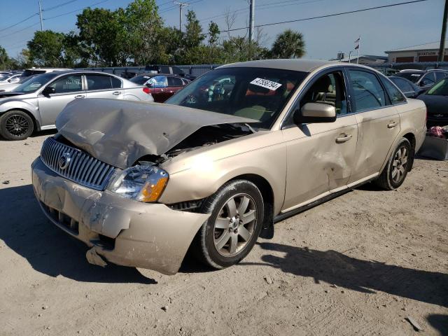 1MEHM40197G613323 - 2007 MERCURY MONTEGO LUXURY BEIGE photo 1