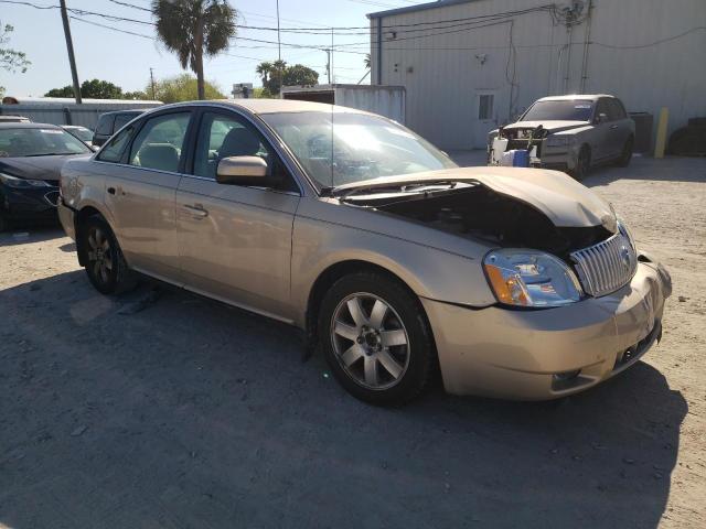 1MEHM40197G613323 - 2007 MERCURY MONTEGO LUXURY BEIGE photo 4