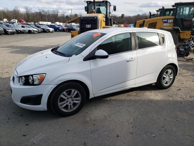 1G1JC6SG5F4128656 - 2015 CHEVROLET SONIC LT WHITE photo 1