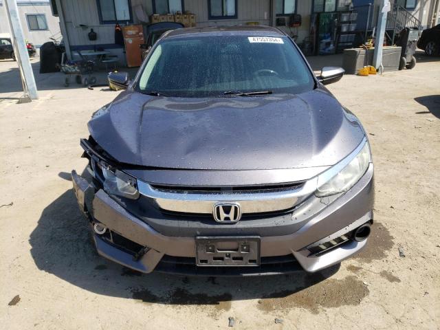 19XFC2F58GE222674 - 2016 HONDA CIVIC LX GRAY photo 5