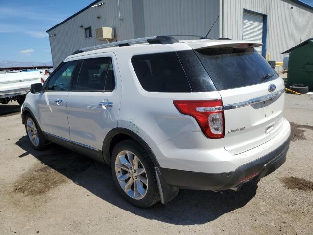 1FM5K7F87DGA38159 - 2013 FORD EXPLORER LIMITED WHITE photo 2