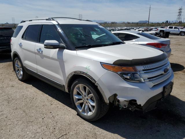 1FM5K7F87DGA38159 - 2013 FORD EXPLORER LIMITED WHITE photo 4