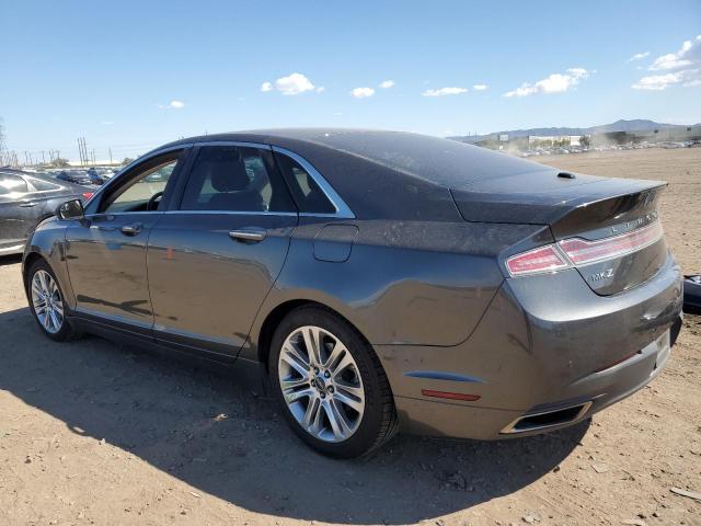 3LN6L2LU3FR620535 - 2015 LINCOLN MKZ HYBRID CHARCOAL photo 2