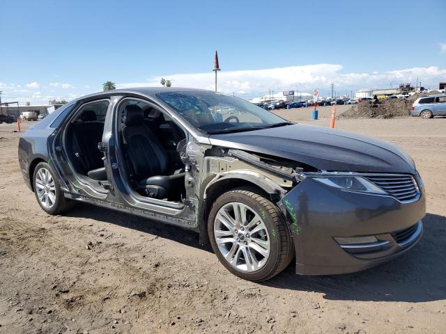 3LN6L2LU3FR620535 - 2015 LINCOLN MKZ HYBRID CHARCOAL photo 4